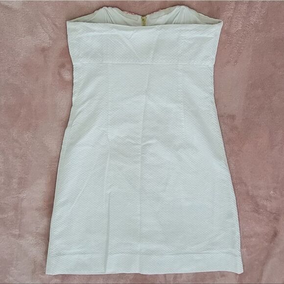 Lilly Pulitzer wesley white zip dress Sz 00 - Picture 5 of 7